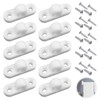 Set of 10 Awning Eyelets for Motorhomes and Caravans with