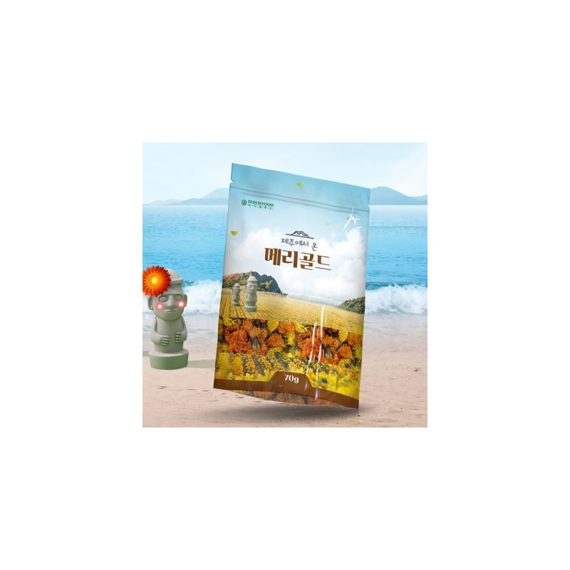 HEALTHYHABITS Didim Food Jeju Marigold (flower bud) 70g