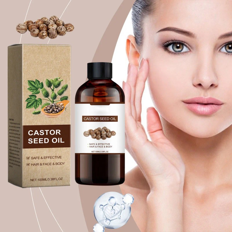 Cuidado De La Piel: Aceite De Ricino, Nutritivo, Hidratante