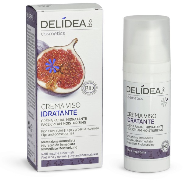 Delidea Fig & Gooseberries Moisturizing Face Cream, 50 ml