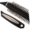 Baluue -static Round Hair Brush Set 2pcs Detangler Brush Scalp