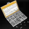 356 Pieces M4 Screws Nuts Washers Set, Sutemribor M4 x