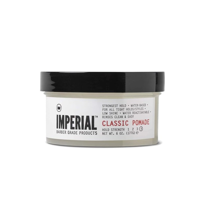 Imperial Barber Grade Products Classic Pomade, 6 Oz.