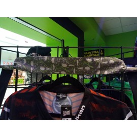 Flying Skulls Paintball Headband Green Black