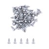 500X NUZAMAS 7G*9.5 304 Stainless Steel Self-Tapping Screws Cross Flat