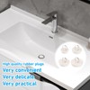 4 Pcs Bath Plug, Sink Plug Replacement, Sink Plug, Bathroom