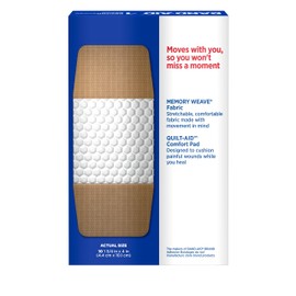 BAND-AID Flexible Fabric Bandages, Extra Large 10 ea