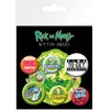 GB Eye LTD, Rick and Morty, Quotes, Badge Pack