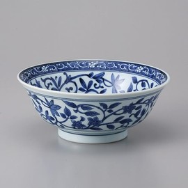 Ale-net Indigo Arabesque 6.0 Ramen Bowl Set of 3