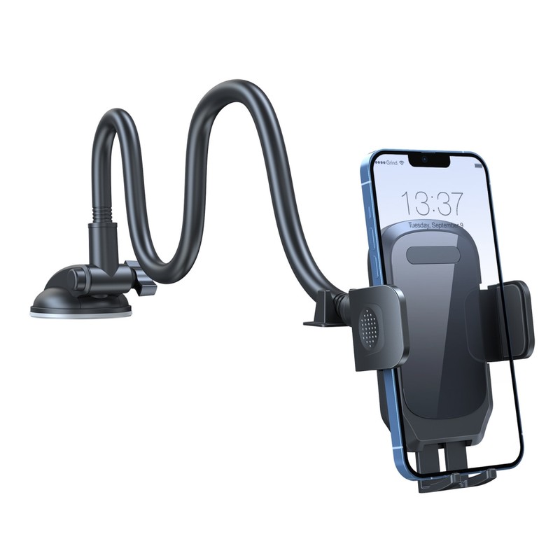 Phone Mount for Car Gooseneck Car Phone Holder for Dashboard