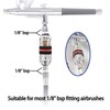 SAGUD Airbrush New Premium Airbrush In-Line Mini Air Filter Air
