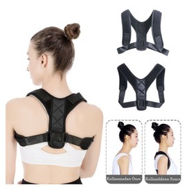 Ankanorm Dik Duruş Sağlayan Sırt Korsesi Kadın-Erkek Kamburluk Önleyici Dik Duruş Korsesi Kamburluk Önleyici Aparat