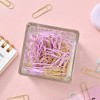 Buer Homie Paper Clips Binder Clips Office Stationery Set, 4-Grid