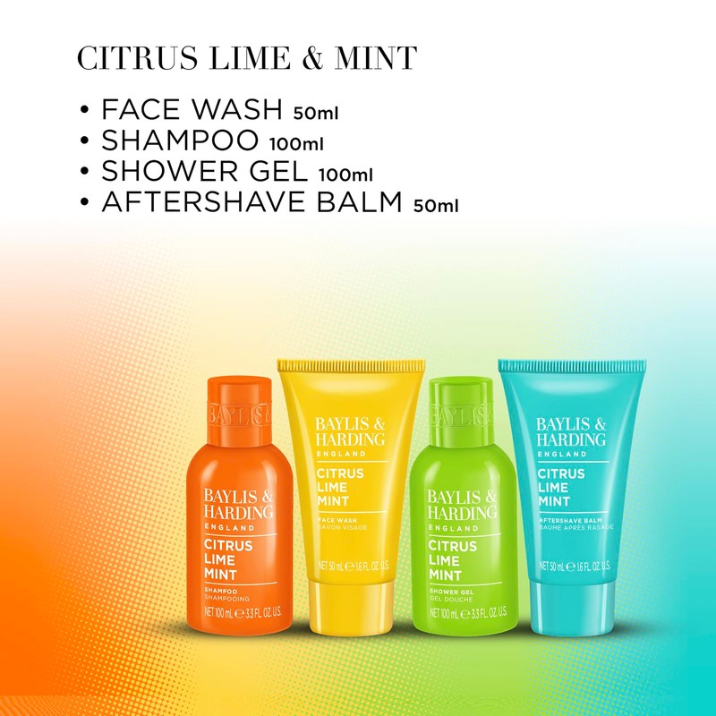 Baylis & Harding Citrus, Lime & Mint Men's Refreshing Travel