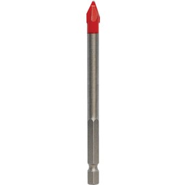 Diablo Hard Tile & Stone Carbide Tipped Drill Bit - Ideal for Hammer and Rotary Drills - 3/8" Diameter, Hex Shank, 3-1/2" Length - DMANSP1050