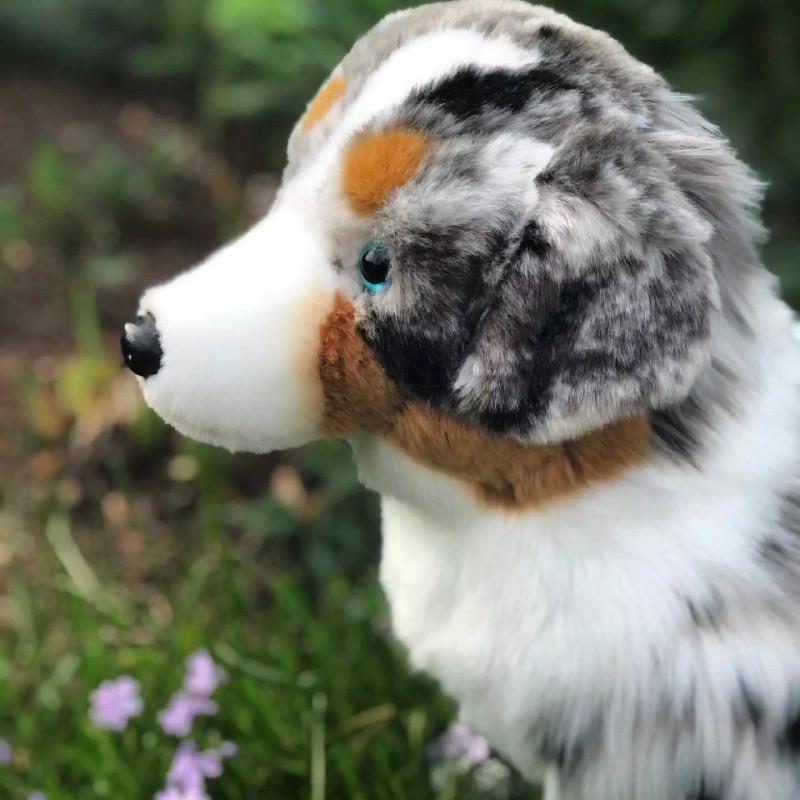 Auswella Plush Australian Shepherd Plush Stuffed Animal