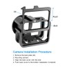 Forevercam Aluminum Cover Case Competible for Gopro Hero 12/11/10/9 Black