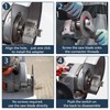 Dreyoo Grinder Lock to 5/8''-11 Thread, Compatible with XLOCK Angle