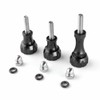 TNP for GoPro Thumb Screw Set (Black) - Aluminum Alloy