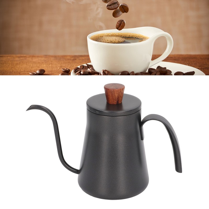 400ml Coffee Drip Kettle Stainless Steel Drip Coffee Pot Thin
