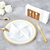 Vplus 150 PACK Guest Towels Disposable Bathroom, Decorative Bathroom Napkins,