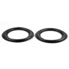 2pcs 6 Inch / 156mm Rubber Edge Rubber Woofer Edge