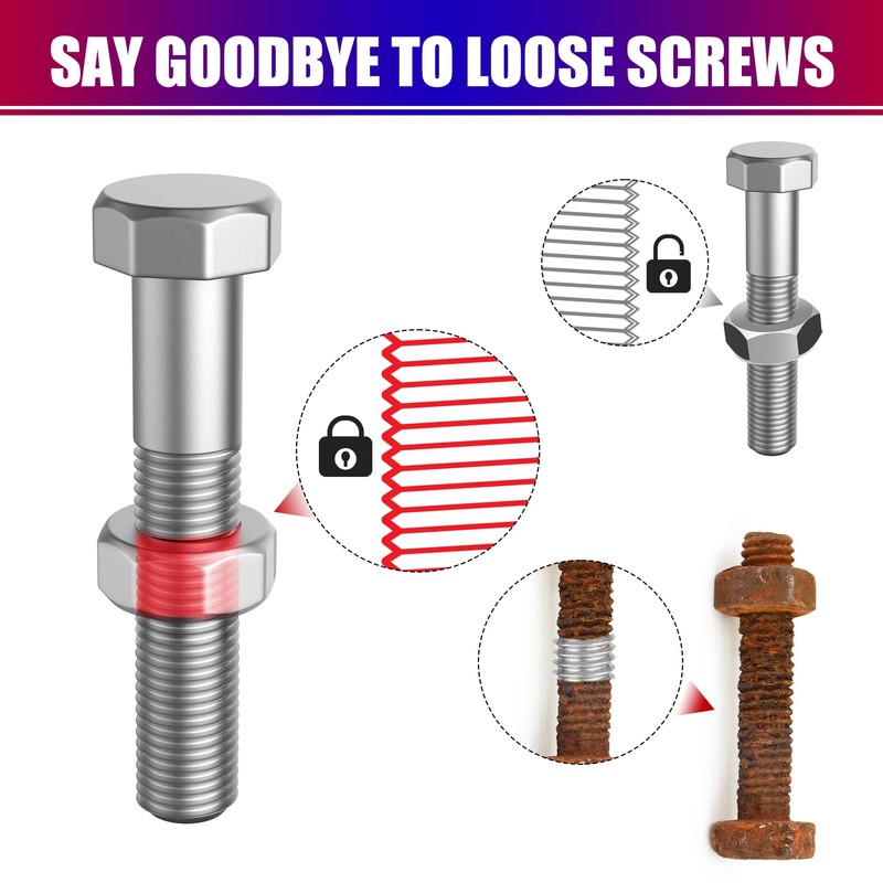 Thread Lock Kit (272 & 243) - 3.38 oz/100ml Medium