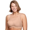 Glamorise Women's Full Figure No-Bounce Camisole Wirefree Sports Bra #1066,