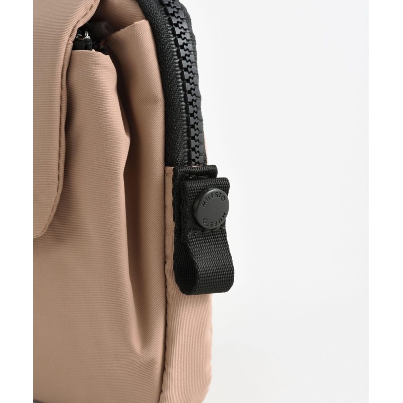 [MILESTO] TROT Multi-Shoulder Bag, Black