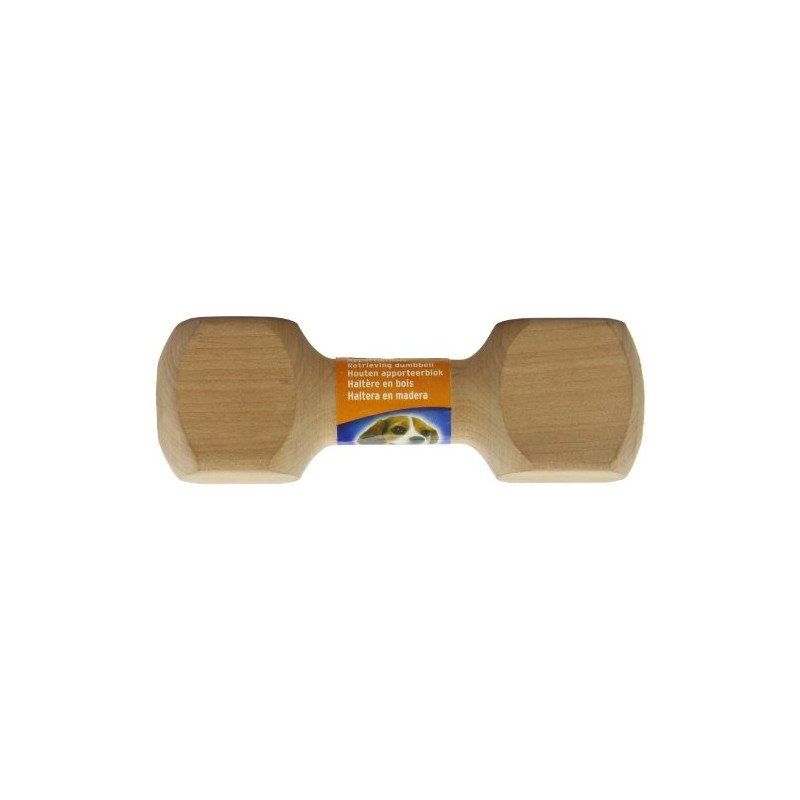Nobby Wooden Retrieving Dumbbell, 125 g