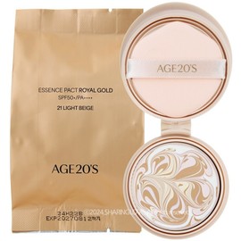 AGE20S Essence Pact Royal Gold No. 21 Refill / AGE20S 에이지투웨니스 에센스 팩트 로얄골드 21호 리필