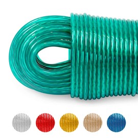 LaundrySpecialist® washing line 50 metres with steel core, extra solid and extra long.