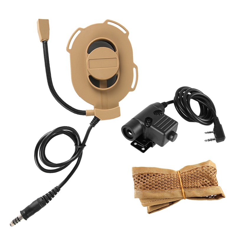 Z Single Side Tactic K head Walkie Talkie Bowman Elite