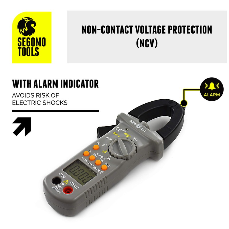 Segomo Tools TRMS 6000 contadores de voltaje y corriente, resistencia,