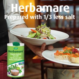 A.Vogel - Herbamare Original | Herbed Sea Salt - Infused with Organic Herbs and Vegetables | Non-GMO Project Certified | MSG and Gluten Free | Suitable for Vegetarian and Vegan | 500 G