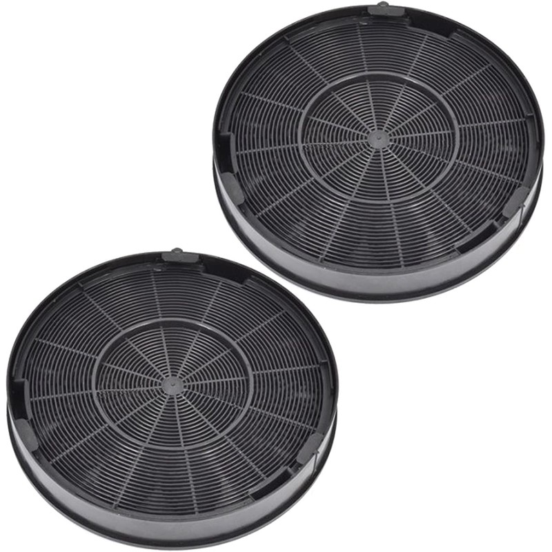 SPARES2GO Anti-Odour Charcoal Carbon Filters for Rangemaster Cooker Hood Vent