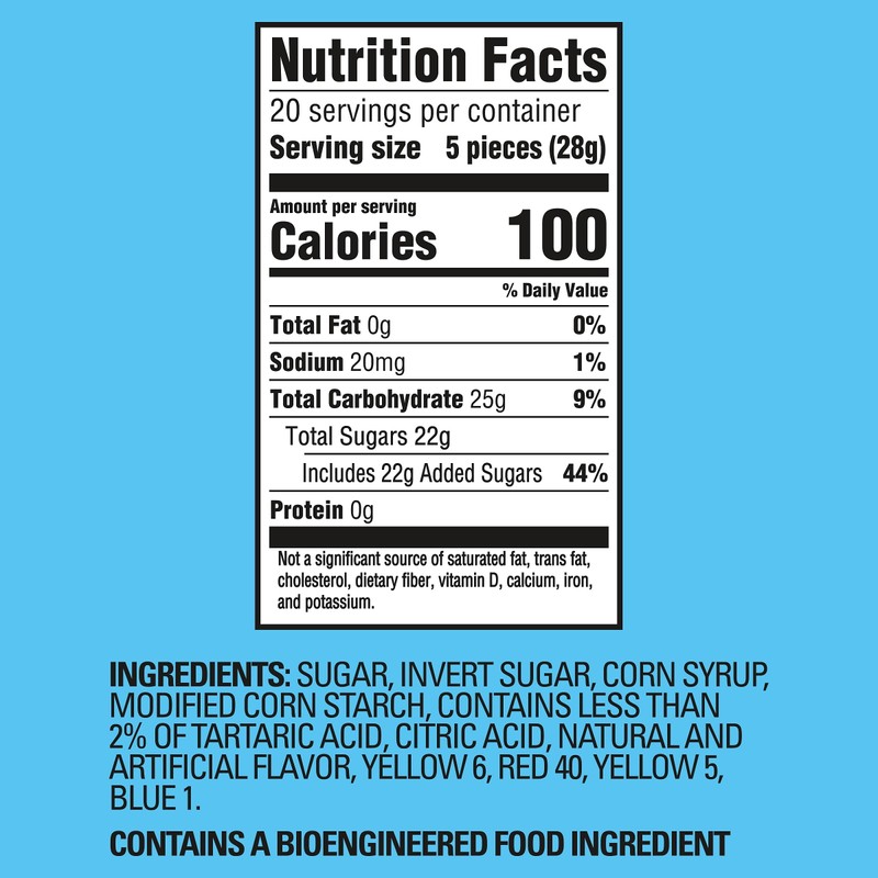 SOUR PATCH KIDS Big Kids Individually Wrapped Soft & Chewy