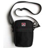 Ben Davis Vertical Mesh Mini Shoulder Bag, Men's, Women's, Black