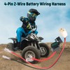 4 Holes Plug Battery Wire Harness for Razor Mx350 Mx400