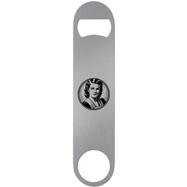 'Vintage Style Woman Portrait' Bar Blade Bottle Opener (BR00016931)