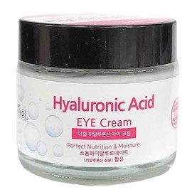 JQ 예민한 눈가 3중 히알루론산 보습케어 아이크림 70ml Triple Hyaluronic Acid Moisture Care Eye Cream for Sensitive Eye Areas 70ml