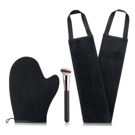 Self-Tanning Glove, 3-Piece Premium Tanning Glove Set, Easy to Use for the Perfect Tanned Look