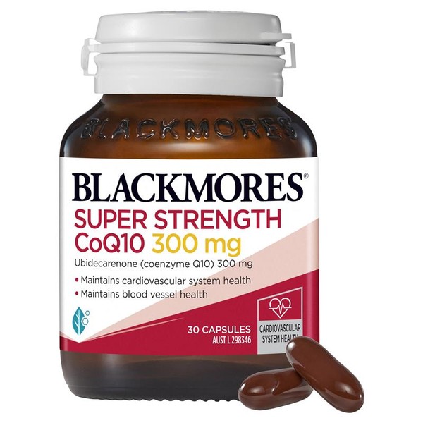 Blackmores Super Strength CoQ10 300mg Heart Health Vitamin 30 Tablets