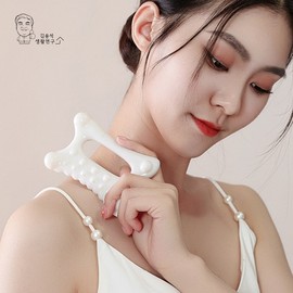 Gua Sha massager, lymphatic circulation, face, body, scalp, trapezius muscle massager / 괄사마사지기 림프순환 얼굴 바디 두피 승모근 마사지기