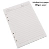 BESTOO A5 Refills Paper Refill Lined Paper 100gsm 6 Hole