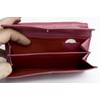 Women's pink soft genuine leather wallet HMT