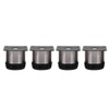 HEEPDD 4Pcs Pies Ajustables para Muebles, Patas de Muebles de