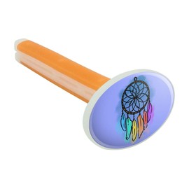 Dream Catcher with Rainbow Feathers Watercolor Sketch Car Air Freshener Vent Clip