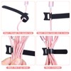 MVYC 240PCS 6 Inch Cable Ties- Hook and Loop Reusable