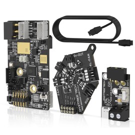 BIGTREETECH EBB SB2209 USB V1.0 for Voron StealthBunner 3D Printer Parts Hotend Clipper, Support 3 USB Ports, High Specification Safety and Stability Communication Extruder HeadTool Adapter Board